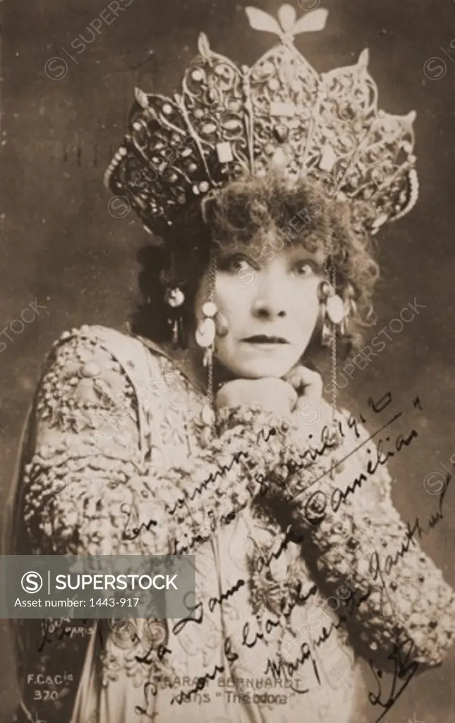 Sarah Bernhardt as Theodora