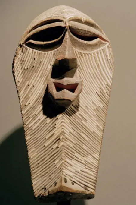 Kifwebe Mask, Eastern Songye, Zaire  African Art  Wood Private Collection, Geneva, Switzerland  
