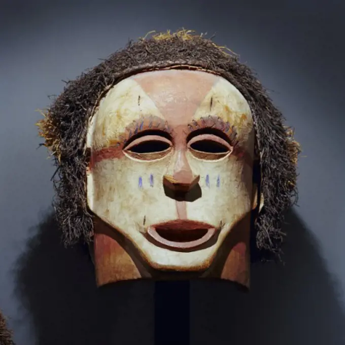 Mask, Songye, Zaire African Art Wood Private Collection, Geneva, Switzerland