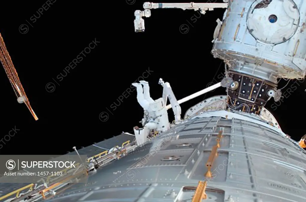 STS-124 mission specialist, participates in the mission's first scheduled session of extravehicular activity (EVA)