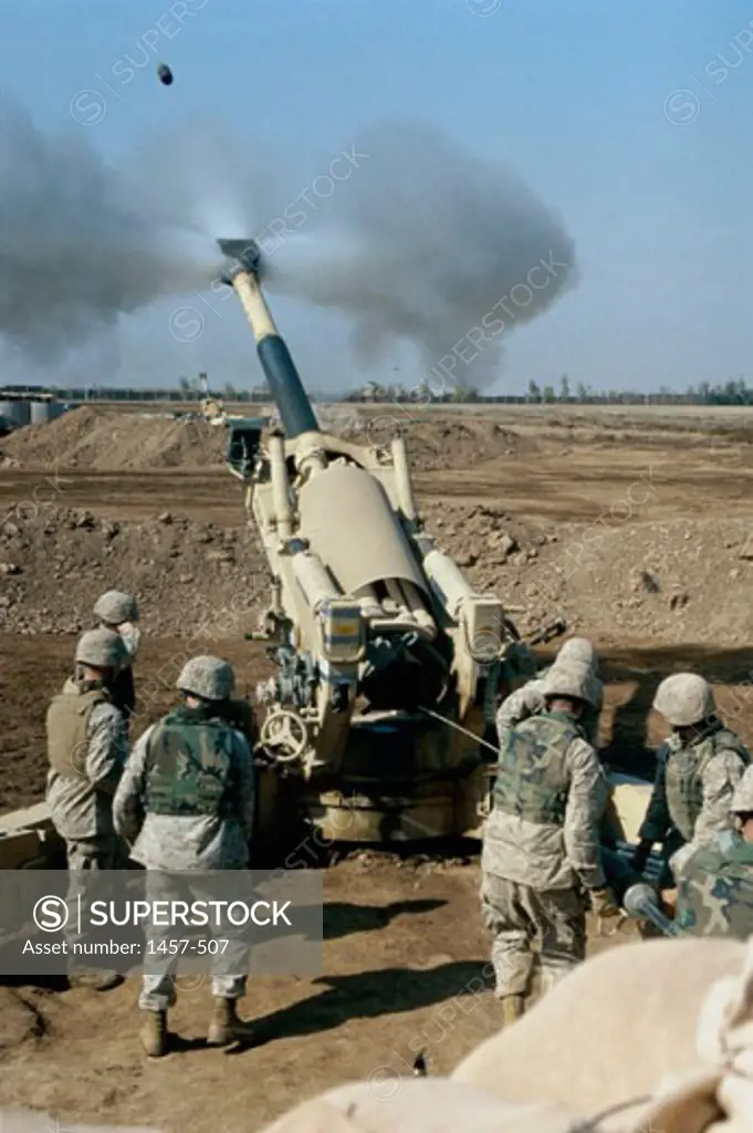 M-198 155mm Howitzer Fallujah Iraq