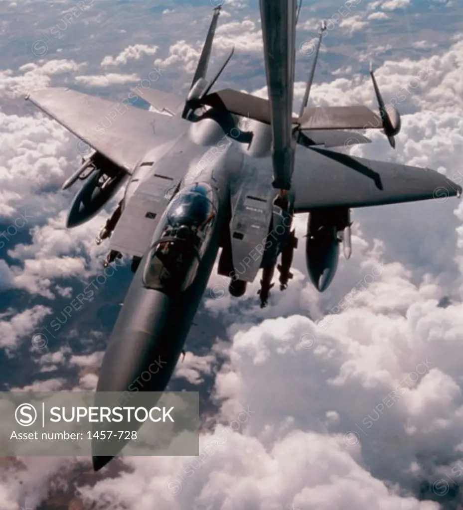 KC-10 Extender F-15 Strike Eagle US Air Force