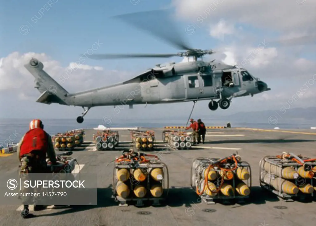 MH-60S Knighthawk USS Belleau Wood (LHA 3) US Navy