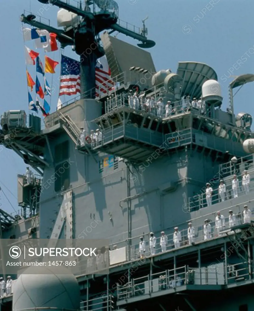 USS Boxer (LHD4) US Navy San Diego California, USA