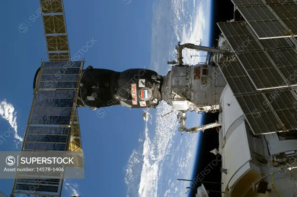 Russia's Progress 35P is docked to the Pirs Docking Compartment.