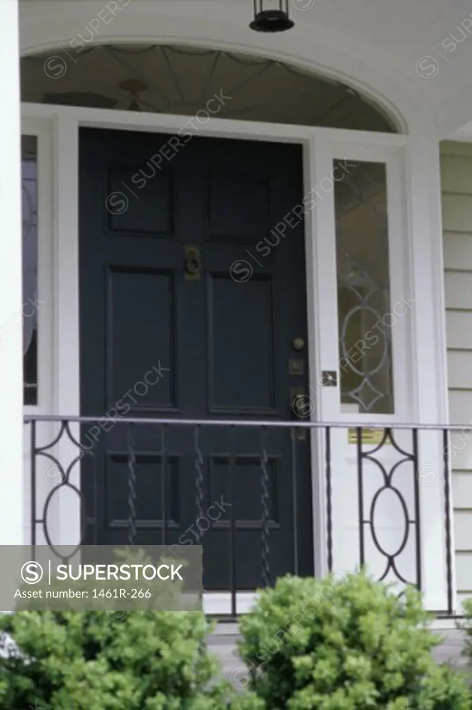 Front door of a house
