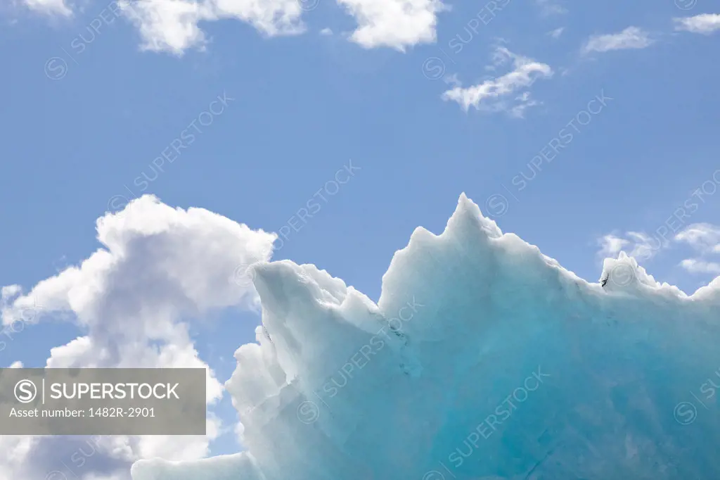 USA, Alaska, Glacier Bay National Park, McBride Glacier, Chunk of Ice