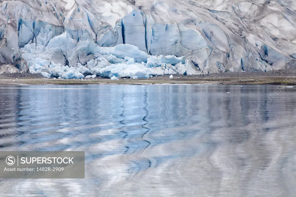 USA, Alaska, Glacier Bay National Park, Reid Glacier