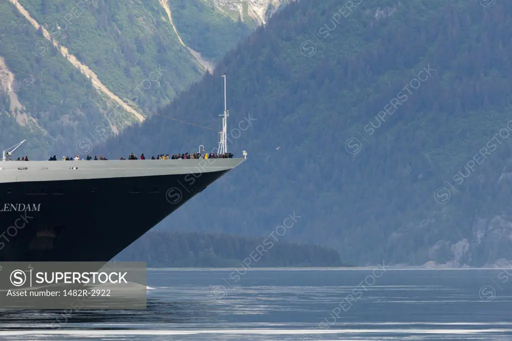 USA, Alaska, Glacier Bay National Park, Cruise Ship