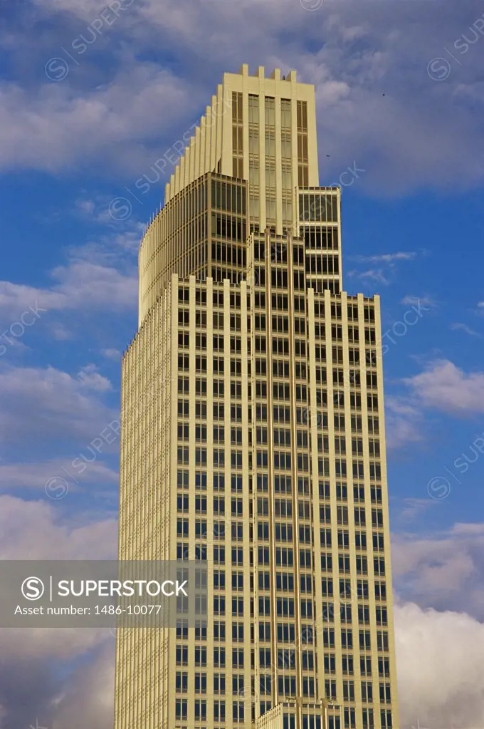 Low angle view of a building, First National Bank, Omaha, Nebraska, USA
