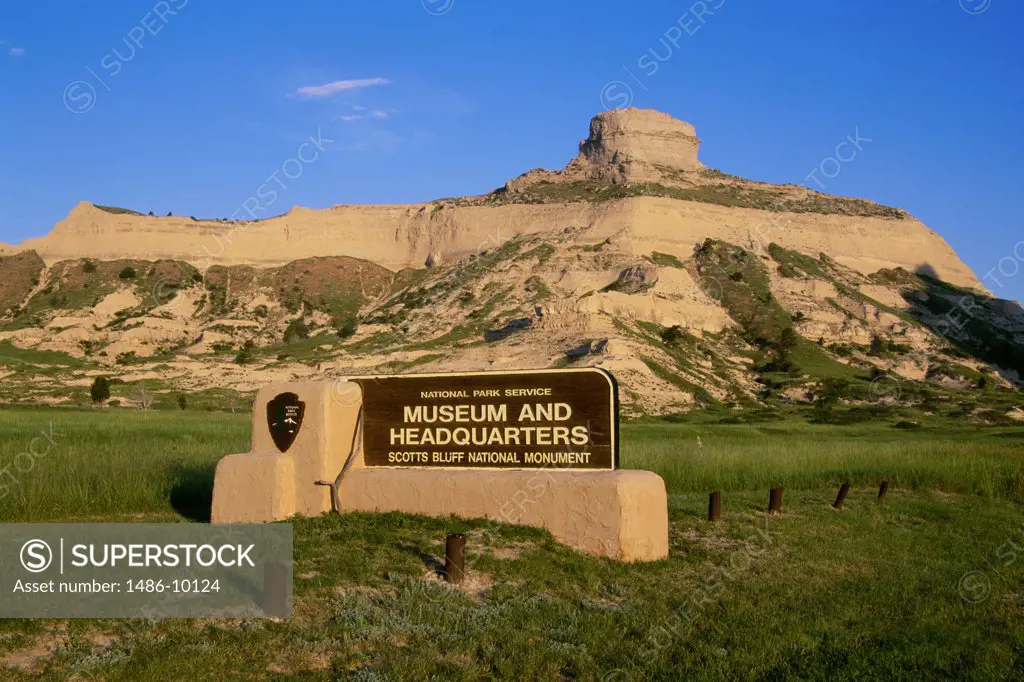Scotts Bluff National Monument Nebraska USA