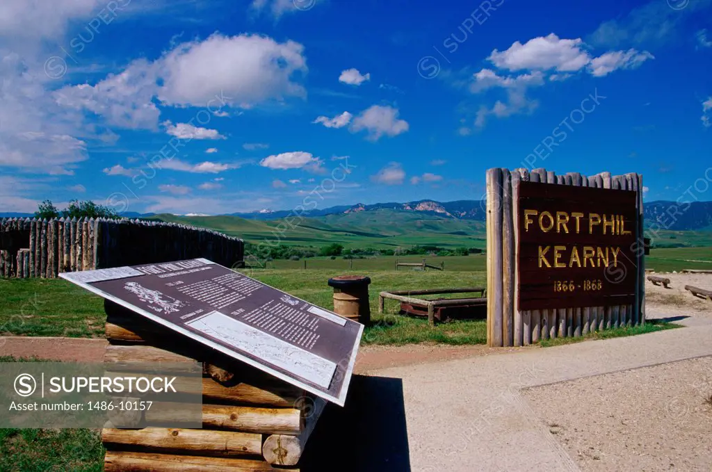 Fort Phil Kearny State Historic Site Wyoming USA