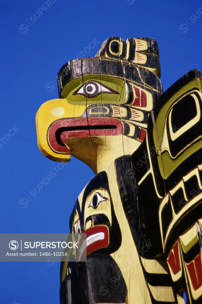 Totem Pole Vancouver British Columbia, Canada