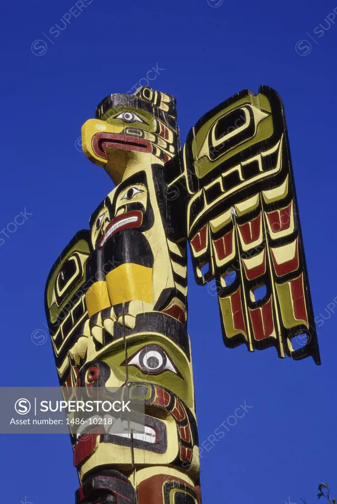 Totem Pole Vancouver British Columbia, Canada