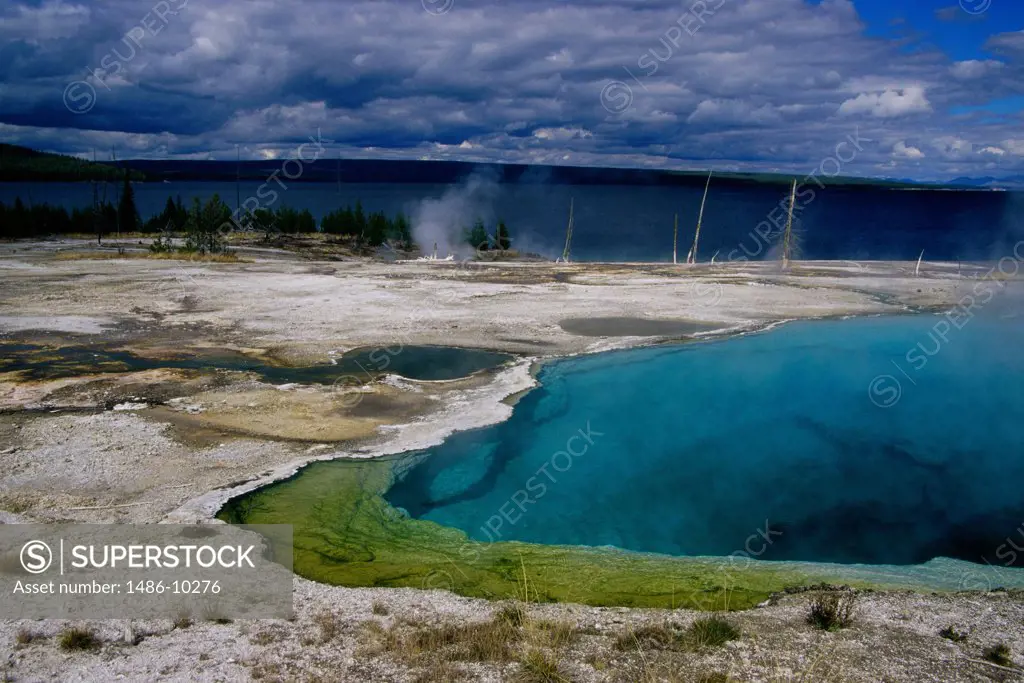 Abyss Pool Yellowstone National Park Wyoming, USA
