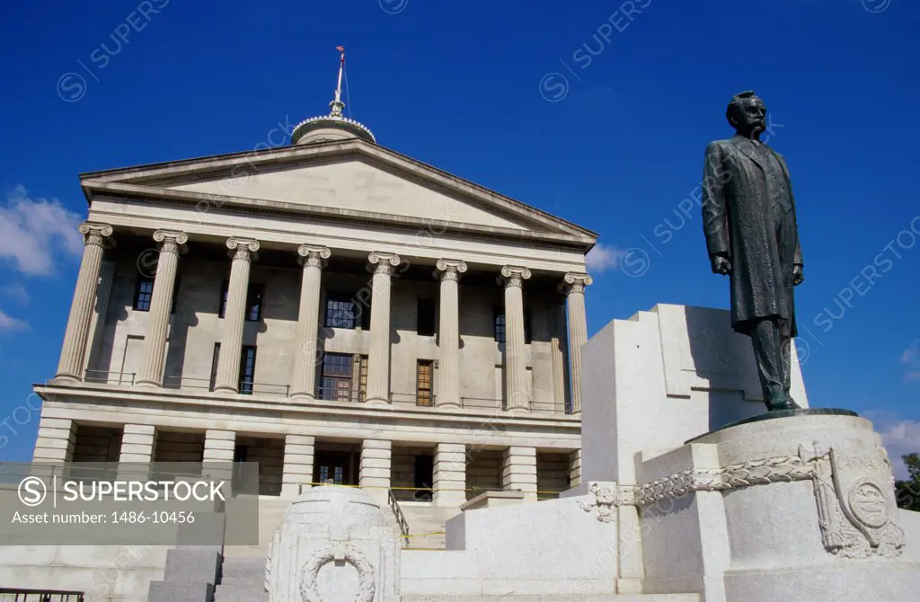 Caramack Statue State Capitol Nashville, Tennessee, USA