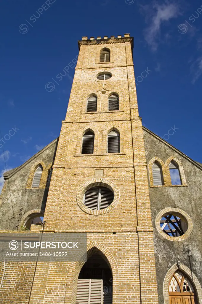 Facade of a cathedral, Roman Catholic Cathedral, St. George's, Grenada