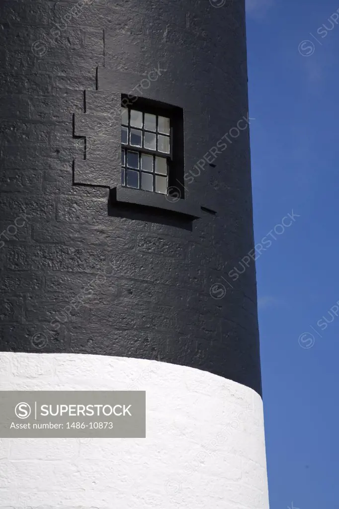 Close-up of a lighthouse, Mine Head Lighthouse, County Waterford, Munster Province, Ireland