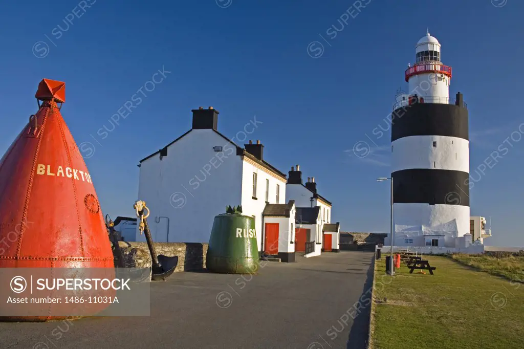 Museum near a lighthouse, Hook Head Lighthouse, Hook Head, County Wexford, Leinster Province, Ireland