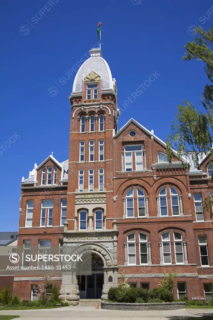Facade of a university, Central Washington University, Ellensburg, Kittitas County, Washington State, USA
