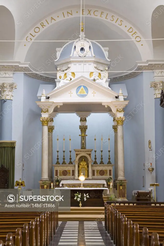 Interiors of a church, St. Patrick's Cathedral, Waterford, County Waterford, Munster Province, Republic of Ireland