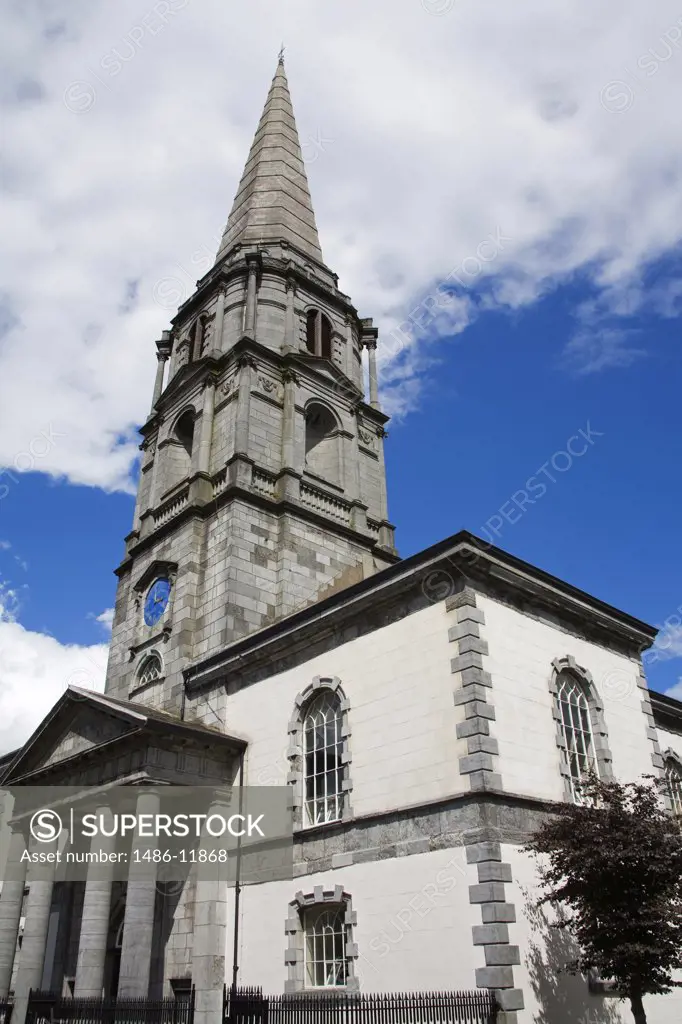 Low angle view of a cathedral, Waterford, County Waterford, Munster Province, Republic of Ireland