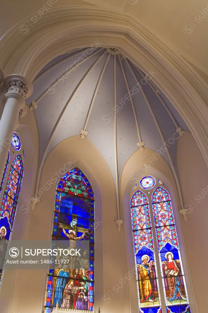 Interiors of a church, St. Matthew's Lutheran Church, King Street, Charleston, South Carolina, USA