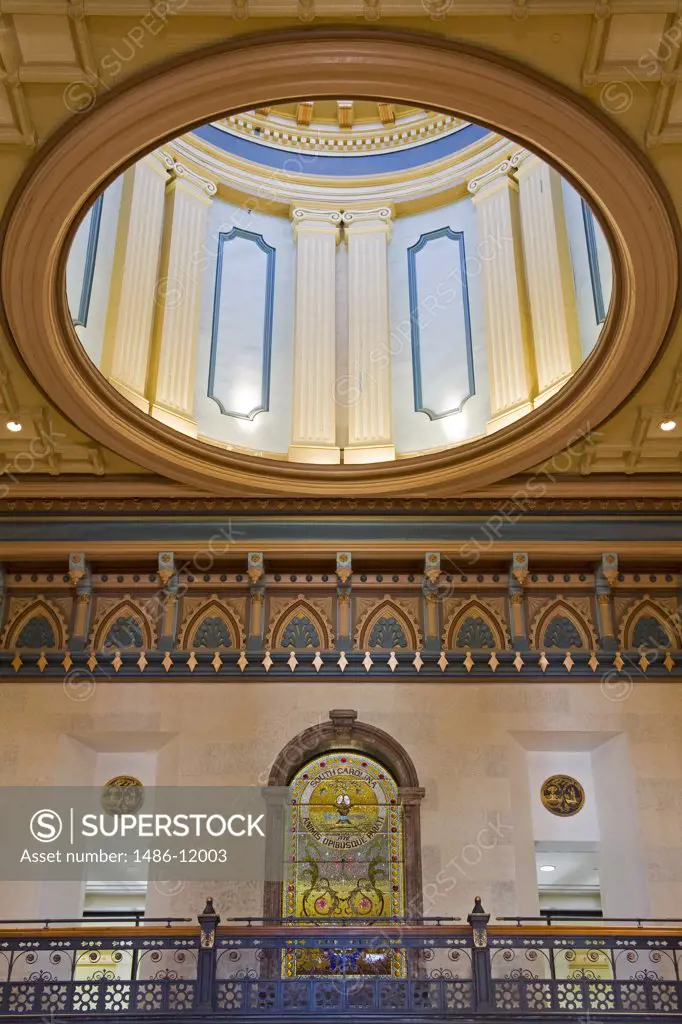 Main Lobby of the State Capitol Building, Columbia, South Carolina, USA