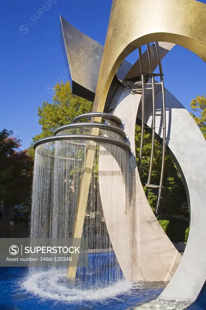 Keenan Fountain in Boyd Plaza, Columbia, South Carolina, USA