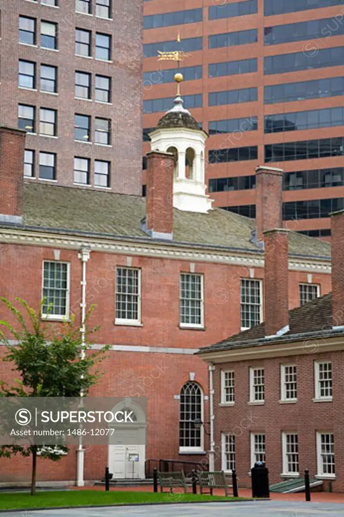Facade of a building, Congress Hall, Independence National Historical Park, Old City, Philadelphia, Pennsylvania, USA