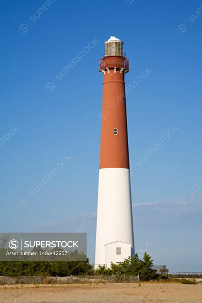 Barnegat Lighthouse in Ocean County, New Jersey, USA