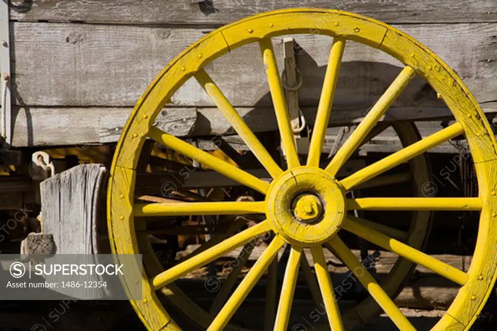 Wagon Wheel in Tombstone, Cochise County, Arizona, USA