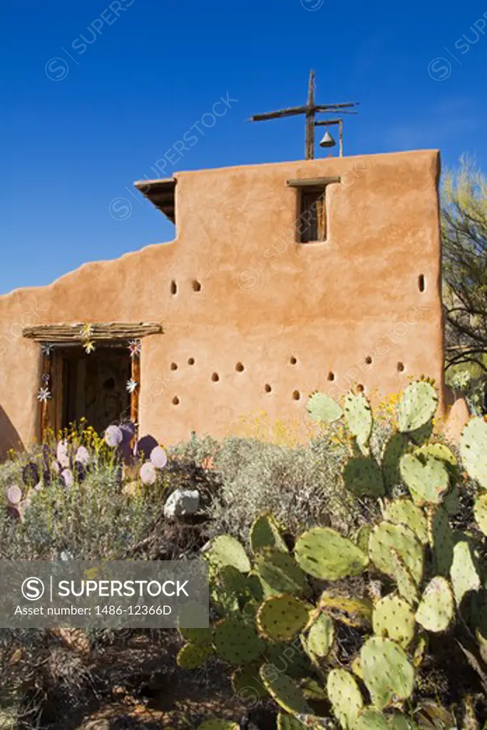 Chapel, De Grazia Gallery in the Sun, Tucson, Pima County, Arizona, USA