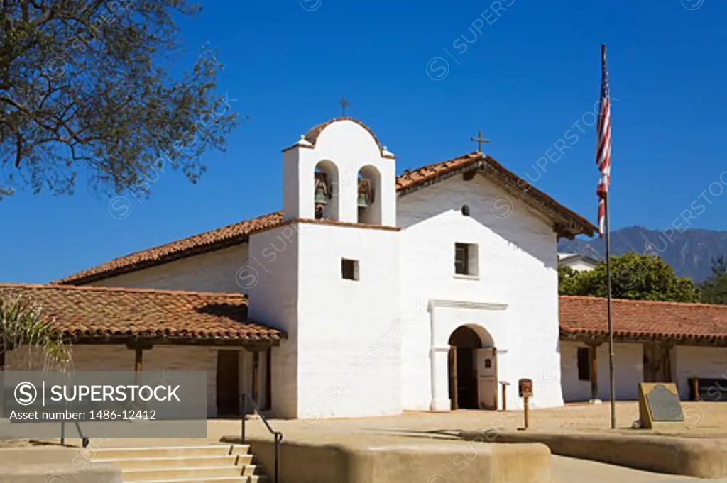 Church, El Presidio De Santa Barbara State Historic Park, Santa Barbara, California, USA