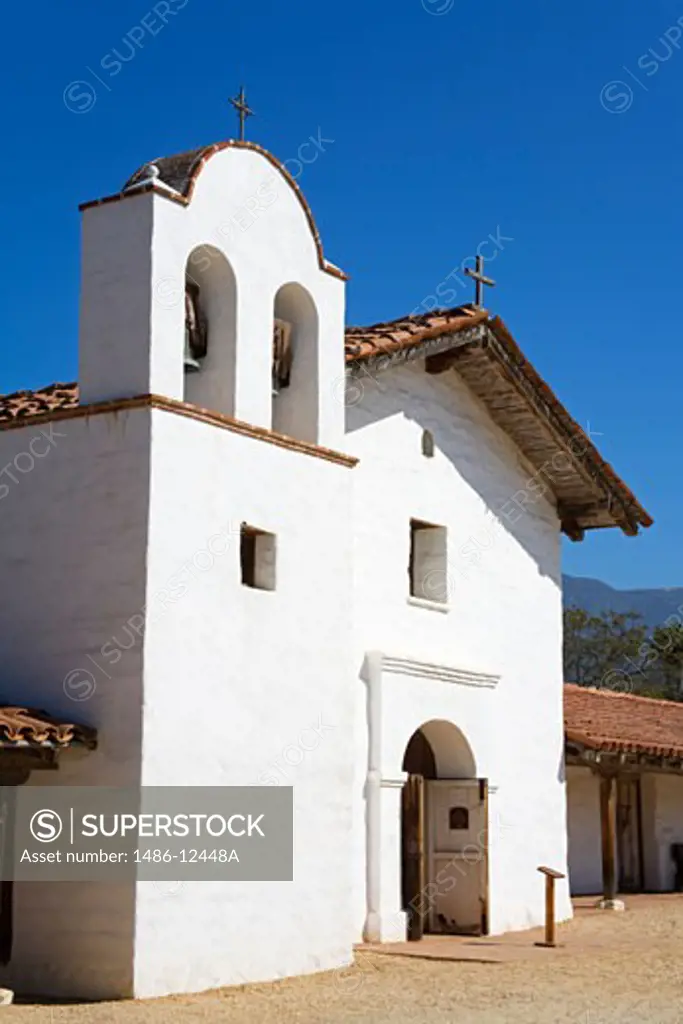 Church, El Presidio De Santa Barbara State Historic Park, Santa Barbara, California, USA