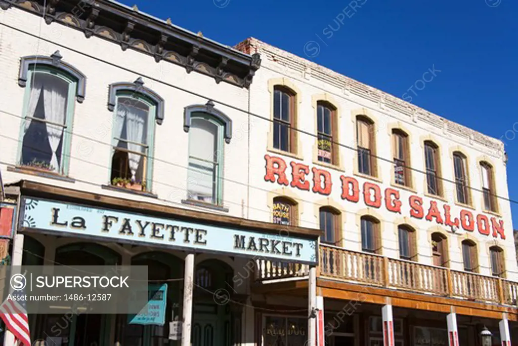 Low angle view of a bar, Red Dog Saloon, Virginia City, Nevada, USA