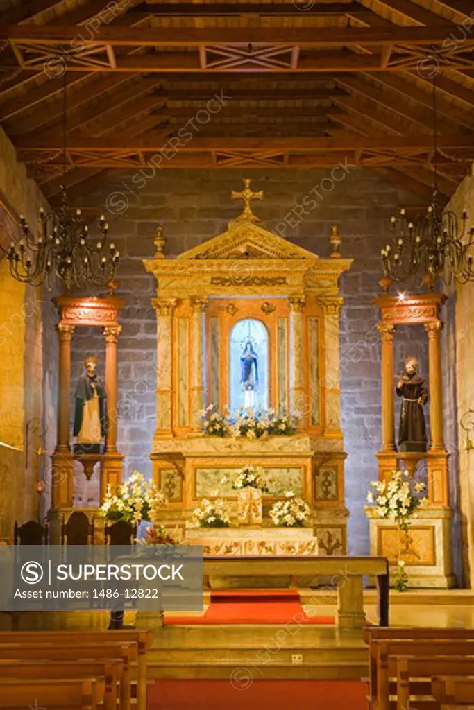 Interiors of a church, San Francisco Church, La Serena, Coquimbo, Norte Chico, Chile