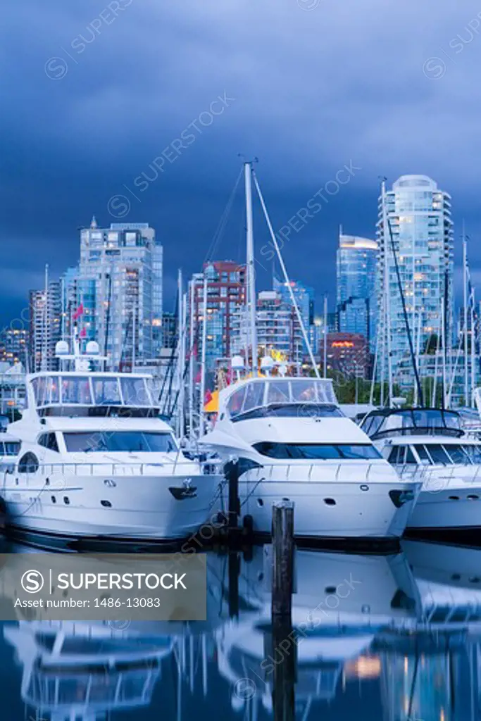 Canada, British Columbia, Vancouver, False Creek, Broker's Bay and Marina