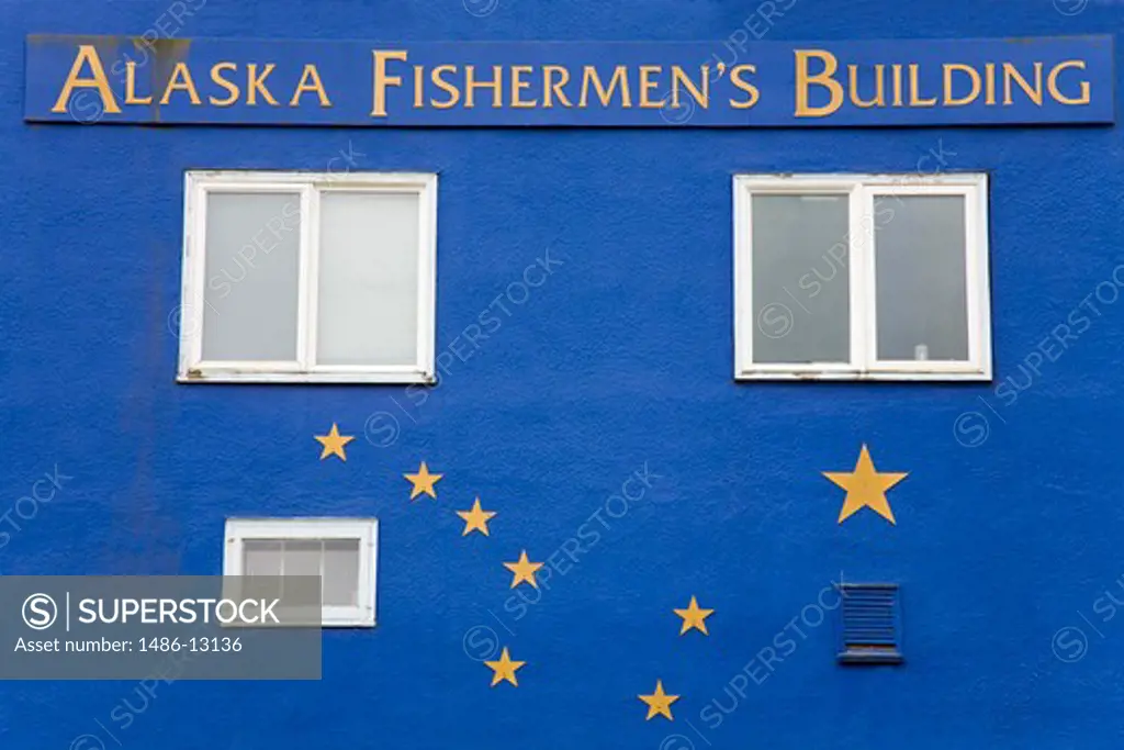 Low angle view of a museum, Alaska Fishermen's Building, Juneau, Alaska, USA