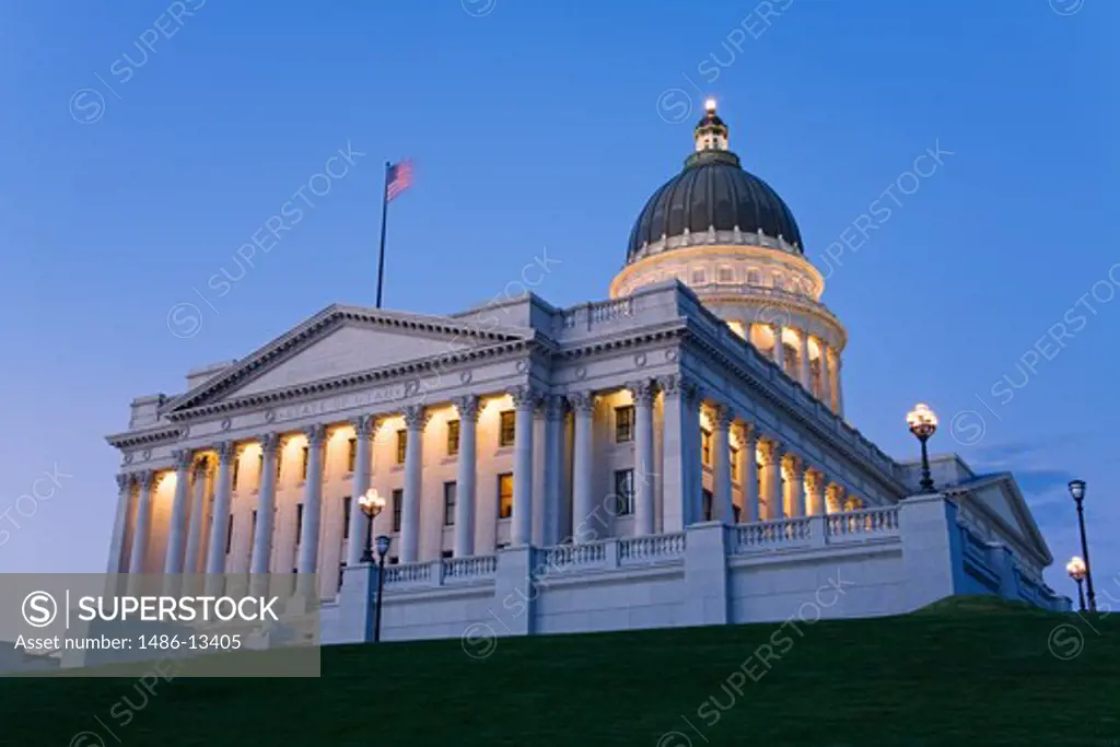 USA, Utah, Salt Lake City, State Capitol Building
