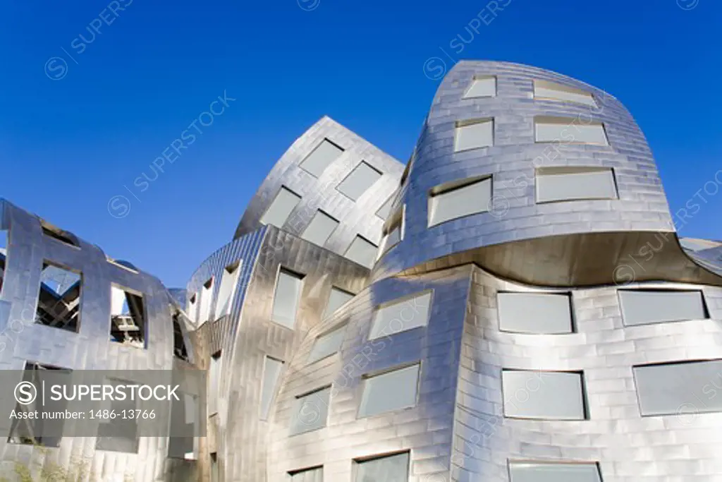 Architectural detail of a hospital, Cleveland Clinic Lou Ruvo Center For Brain Health, Las Vegas, Nevada, USA