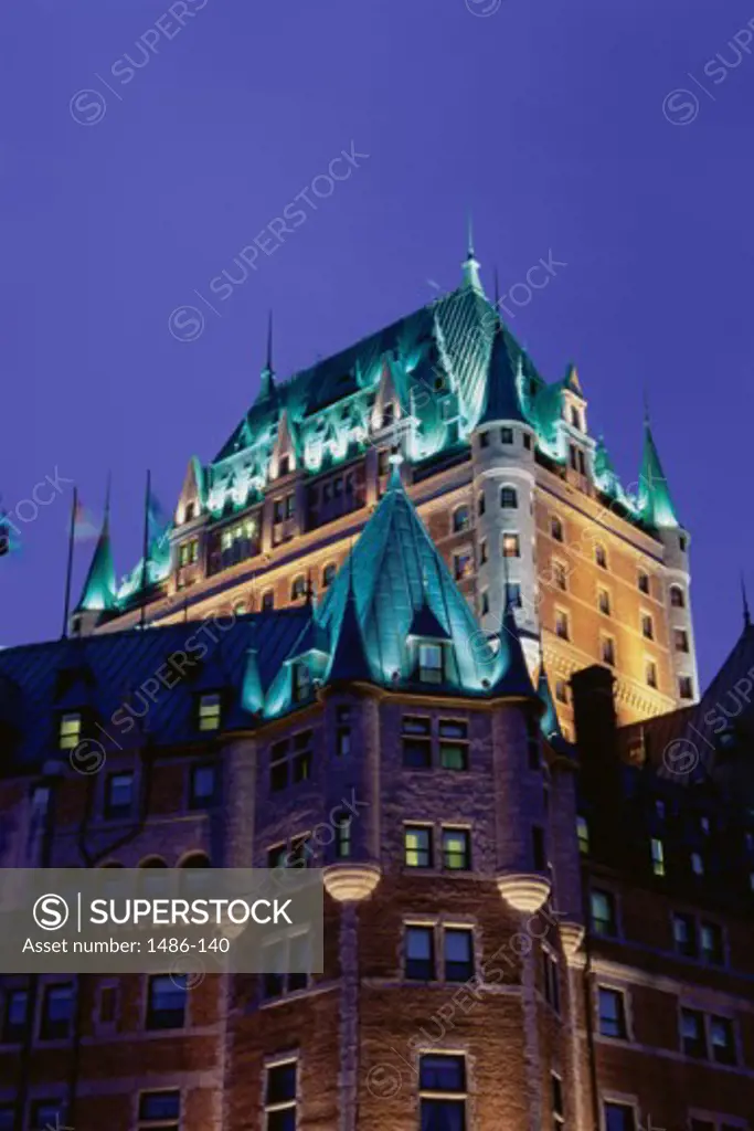 Low angle view of a building, Quebec City, Quebec, Canada