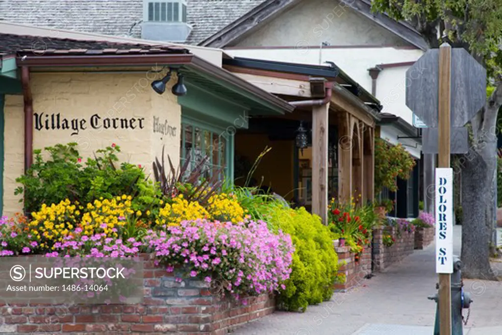 USA, California, Monterey County, Carmel-By-The-Sea, Village Corner Restaurant