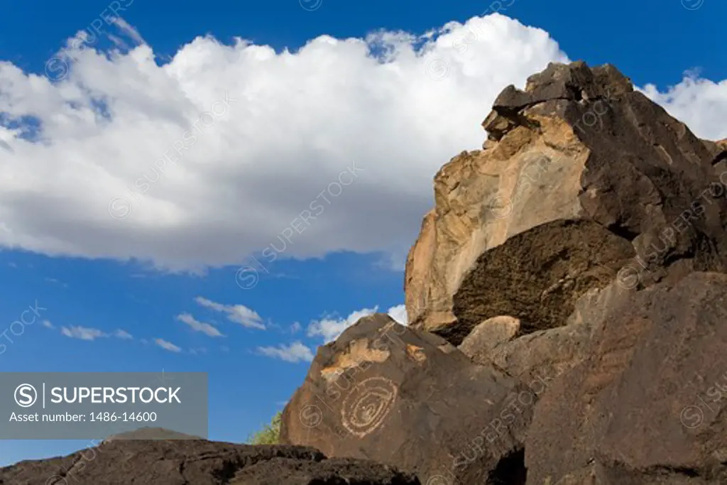 USA, New Mexico, Albuquerque, Boca Negra Canyon, Petroglyph National Monument