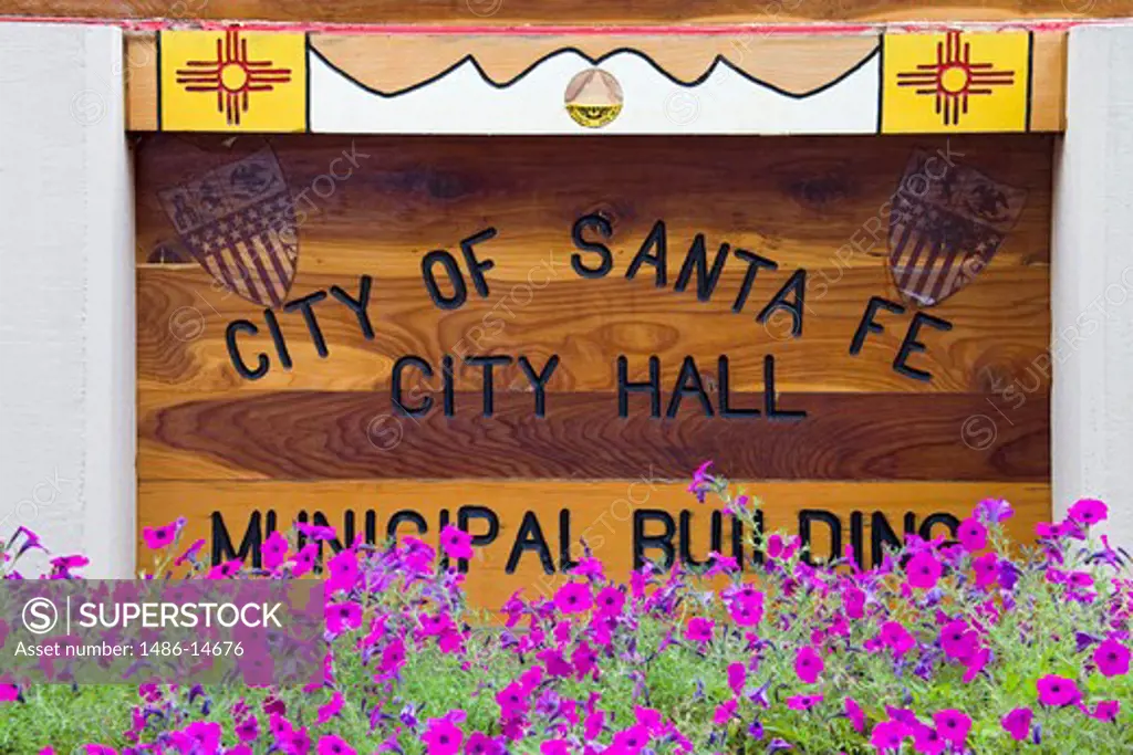 USA, New Mexico, Santa Fe, City Hall