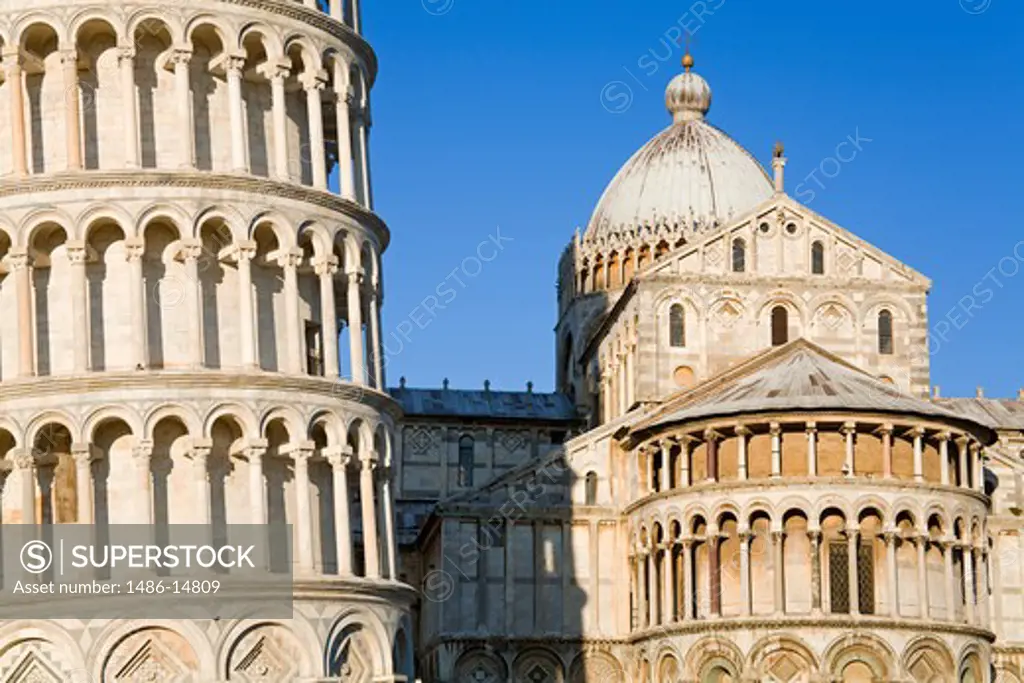 Leaning tower & Duomo in Pisa, Tuscany, Italy, Europe