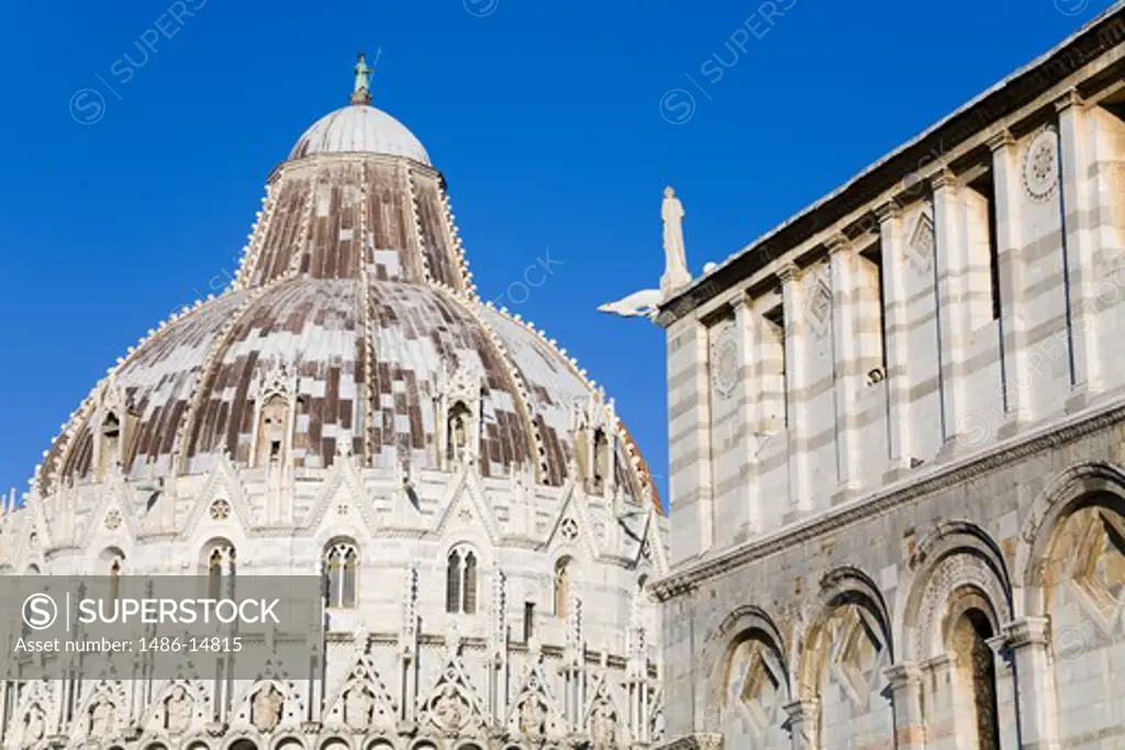 Baptistry in Pisa City, Tuscany, Italy, Europe