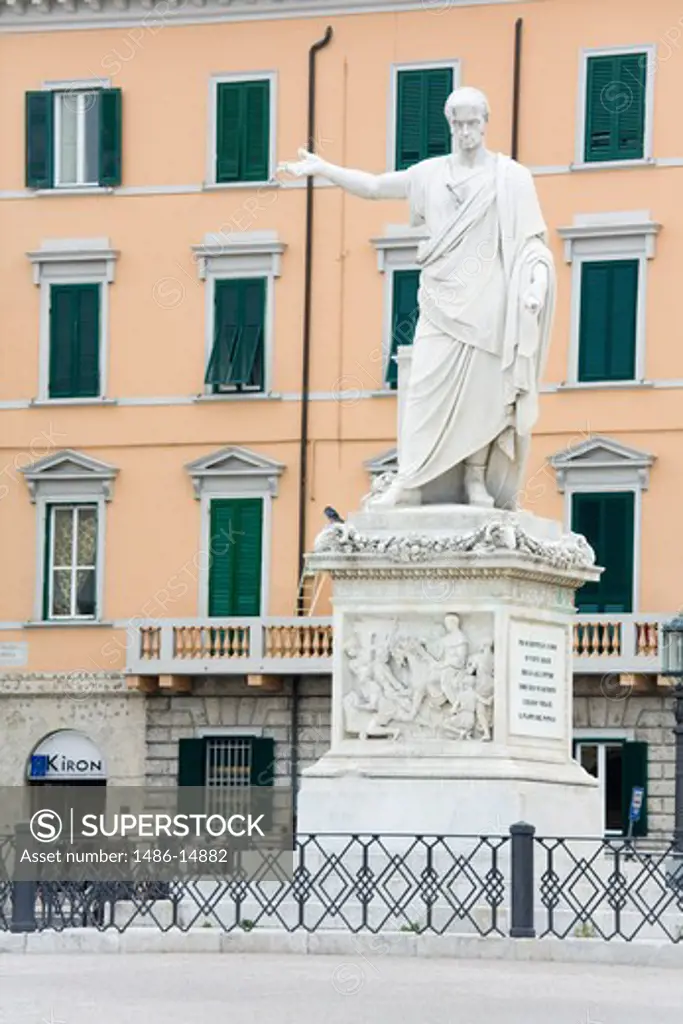 Republic Square, Port of Livorno, Tuscany, Italy, Europe