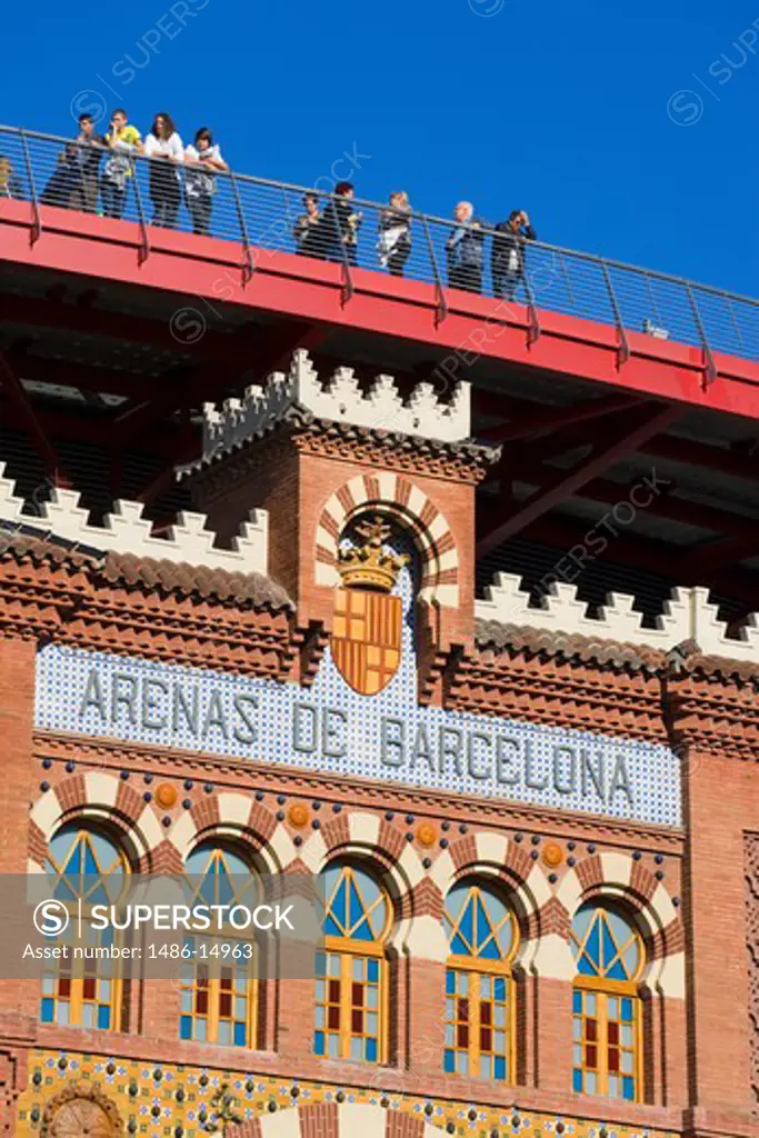 Arenas de Barcelona in Montjuic District, Barcelona, Catalonia, Spain, Europe