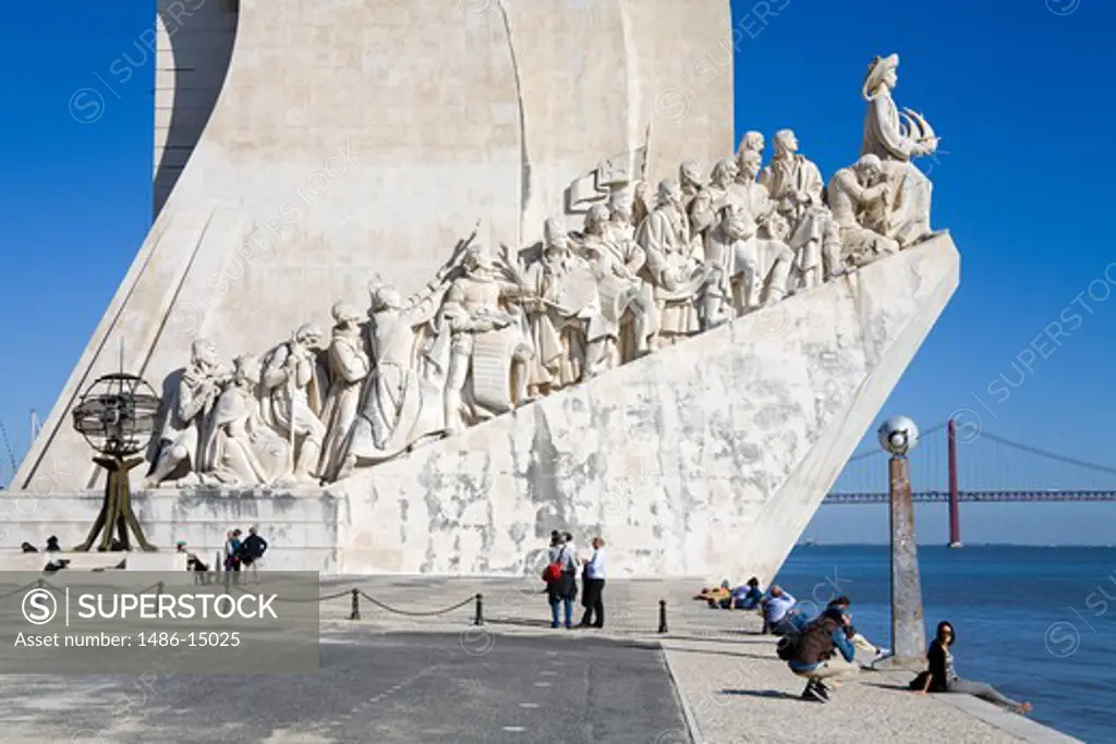 Monument to the Discoveries in the Belem District, Lisbon, Portugal, Europe
